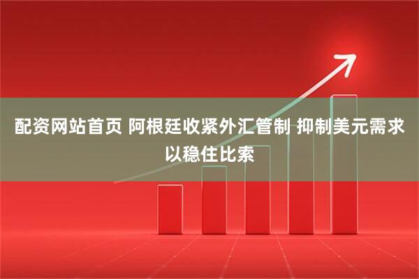 配资网站首页 阿根廷收紧外汇管制 抑制美元需求以稳住比索